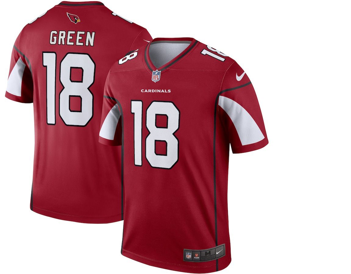 Men Arizona Cardinals #18 A.J. Green Nike Cardinal Legend NFL Jersey